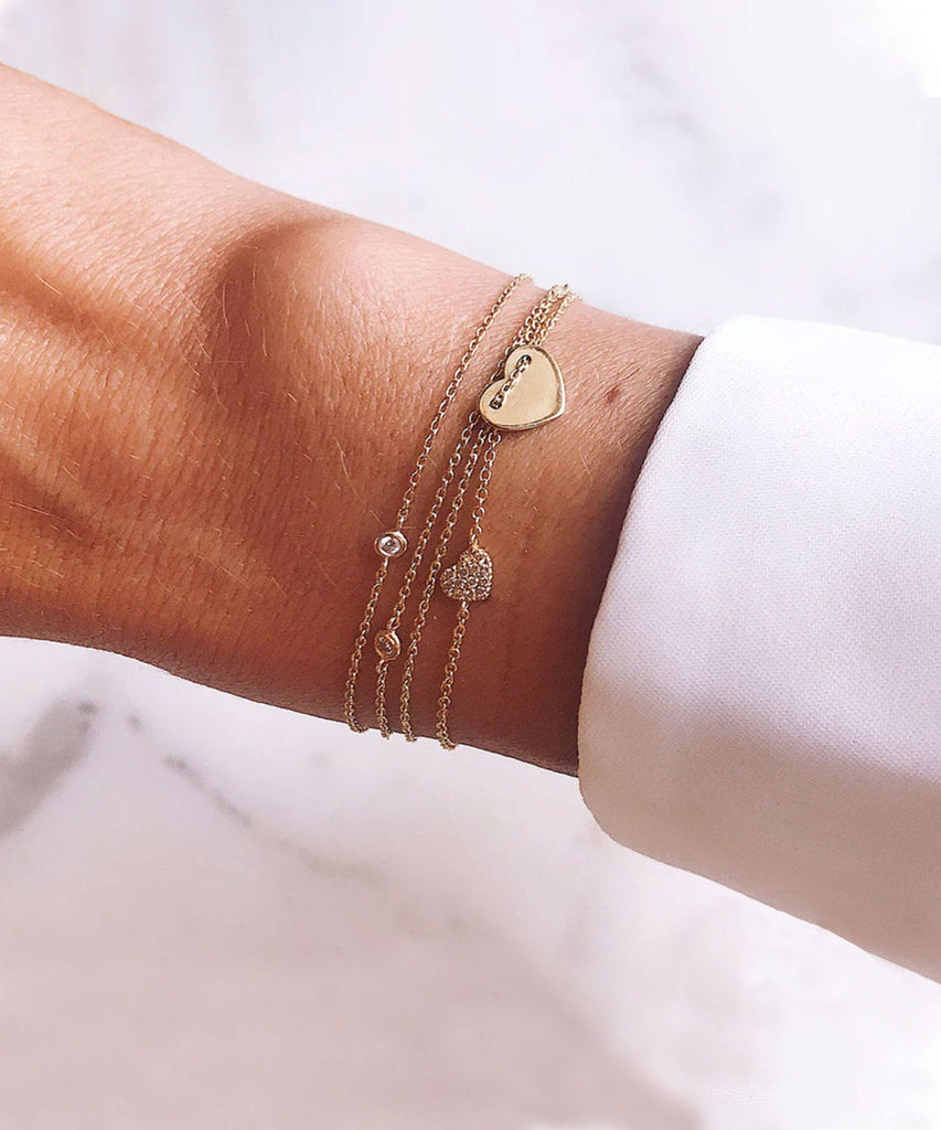 Solitaire Diamond Bracelet
