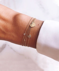 Solitaire Diamond Bracelet