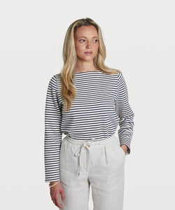 Striped Jersey Sweater
