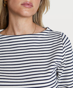 Striped Jersey Sweater