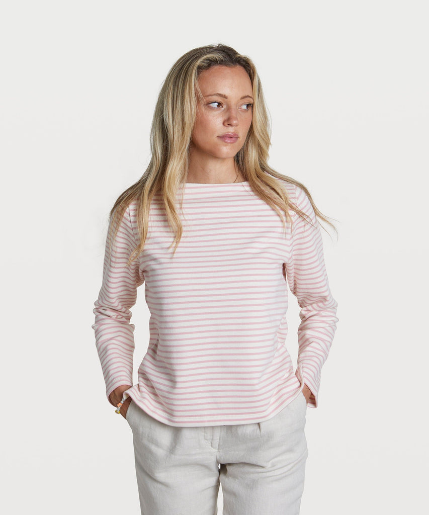 Striped Jersey Sweater