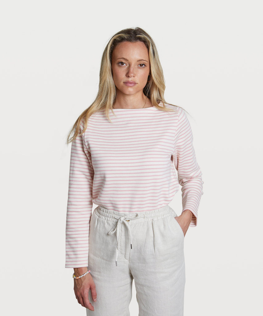 Striped Jersey Sweater
